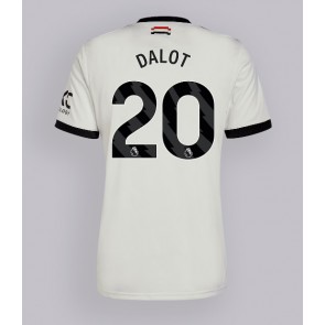 Billiga Manchester United Diogo Dalot #20 Tredjeställ 2024-25 Kortärmad